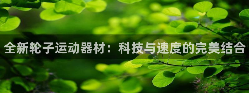 凯捷体育招商电话号码是多少：全新轮子运动器材：科技与速度的完