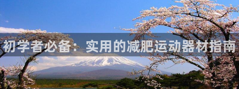 注册凯捷体育：初学者必备：实用的减肥运动器材指南